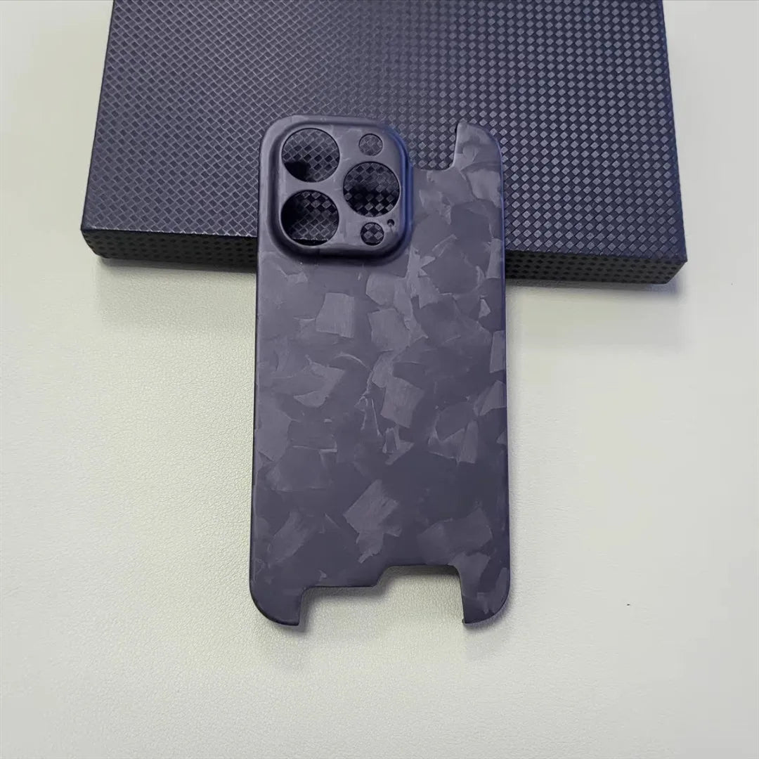 Ultra Thin Forged Carbon Fiber Cover For iPhone Ultra Thin Forged Carbon Fiber Cover For iPhone